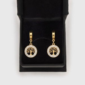 Tree of Life Crystal Halo Drop