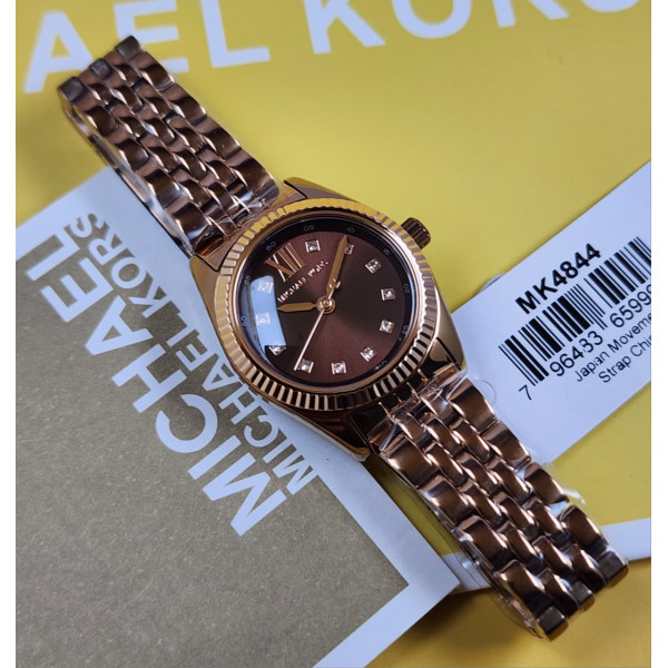 MK Women's Analog Watch (Rose Gold Tone)