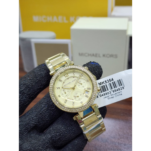 MK Parker Chronograph Watch (Gold-Tone)