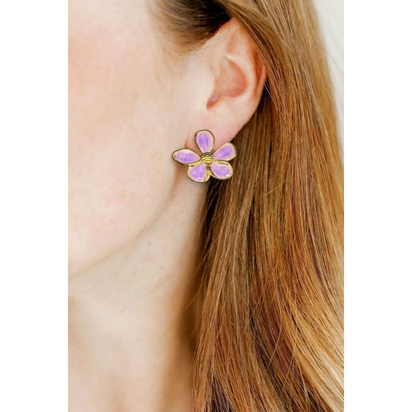 Lavender Dream Botanical Stud