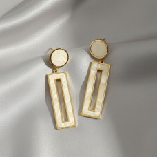 Modernist Marble Rectangular Drops