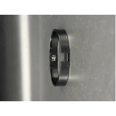 Hermes Matte Noir H-Link Bangle