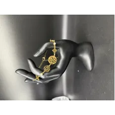 LV Monogram Medallion Station Bracelet