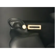 Modernist Marble Rectangular Drops