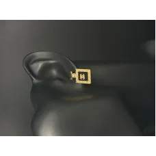 Chanel Perfume Bottle Motif Stud