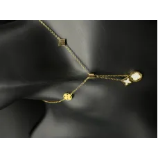 LV Monogram Blossom Y-Necklace