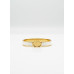 Dior CD Logo White Enamel Slim Bangle