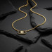 Chanel CC Midnight Crystal Oval Necklace