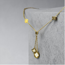 LV Monogram Blossom Y-Necklace