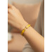 Hermes H-Link Marigold Enamel Bangle