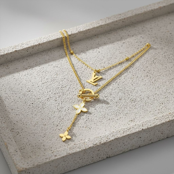 LV Toggle Link Blossom Duo-Chain