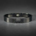 Hermes Matte Noir H-Link Bangle